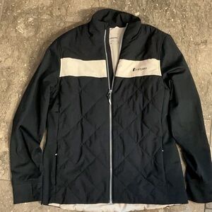 Cotopaxi insulated jacket, black and cream, L